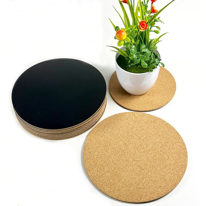 Coaster Sublimation Blank - 2/4 قطعة/مجموعة قواعد أكواب بلاستيكية عازلة