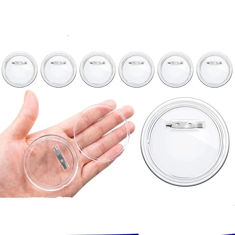 30 قطعة من الأكريليك الخام لصن - مراجعة Button Badge Blank وسعره