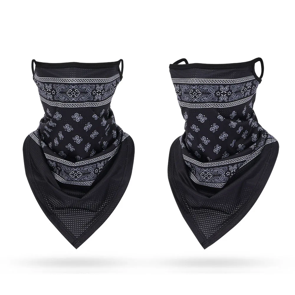 قناع باندونا متعدد الوظائف مع  - مراجعة Bandana Blank White وسعره