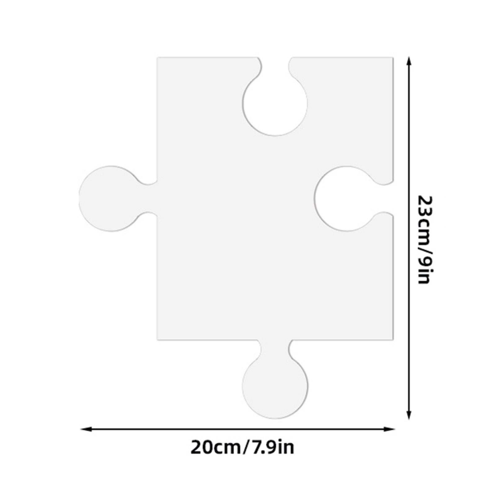 ألواح كرتونية بيضاء فارغة للأل - مراجعة Puzzle Blank White وسعره