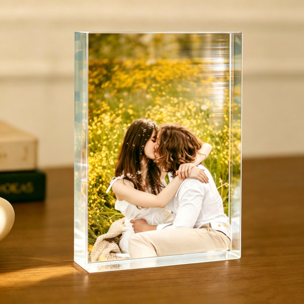 مكعبات صور ياكوري مخصصة - قطع  - مراجعة Photo Acrylic Block وسعره