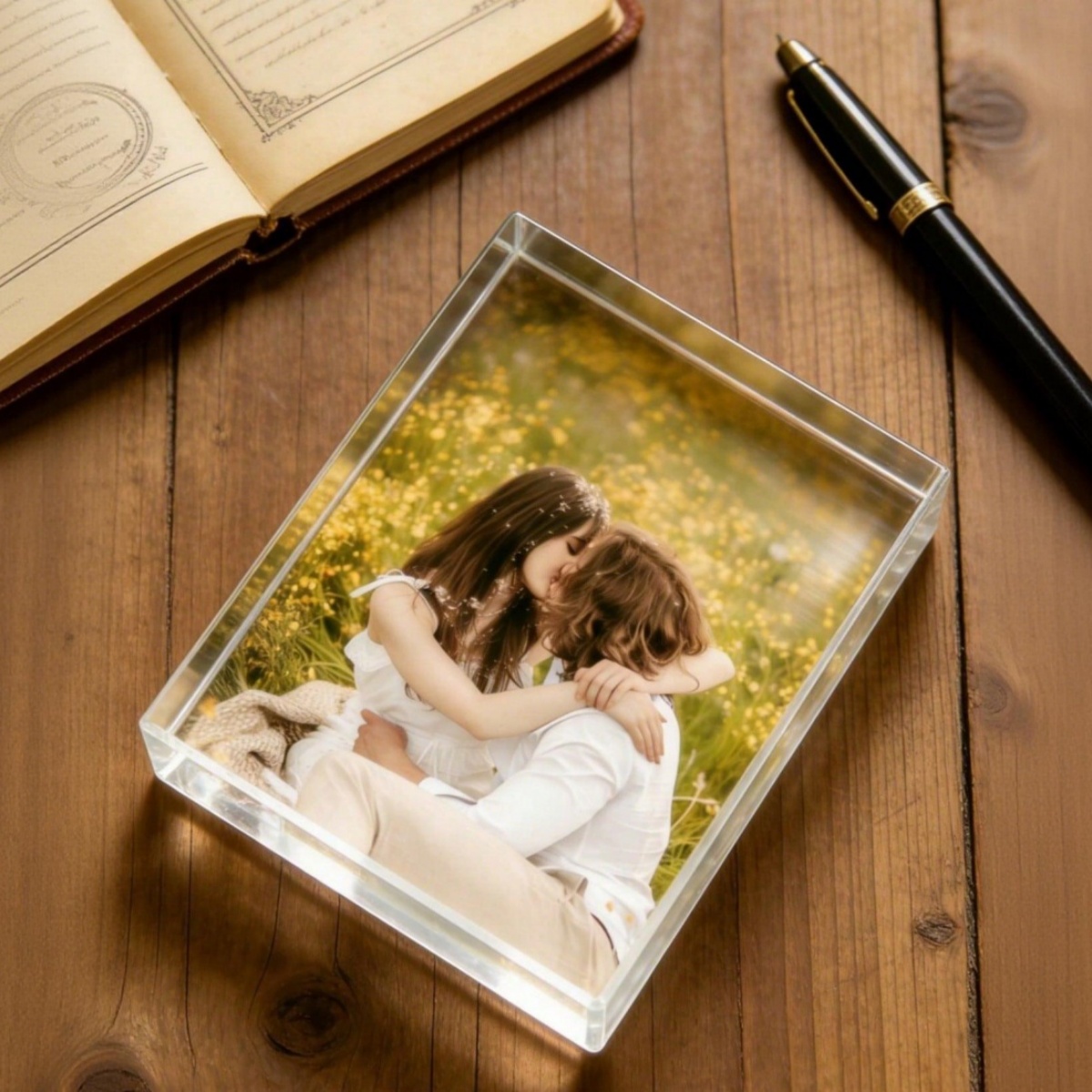 كتل صور أكريليك قابلة للتخصيص  - مراجعة Photo Acrylic Block وسعره