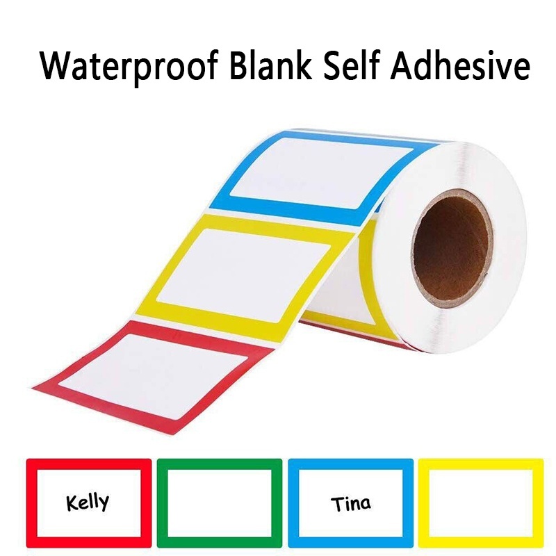 ملصقات أسماء ملونة فارغة للكتا - مراجعة Water Bottle Blank وسعره